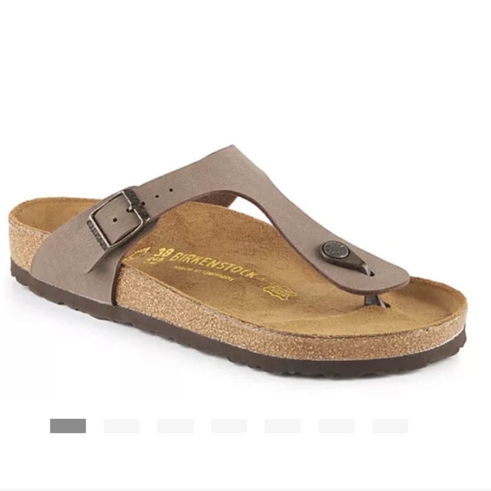 Birkenstock Gizeh Women’s Sandal Leather Brown Size 35